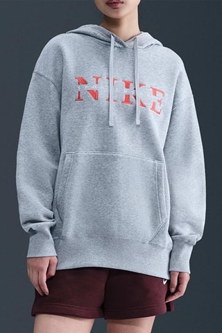 Sweat polaire à capuche Phoenix - Gris clair chiné