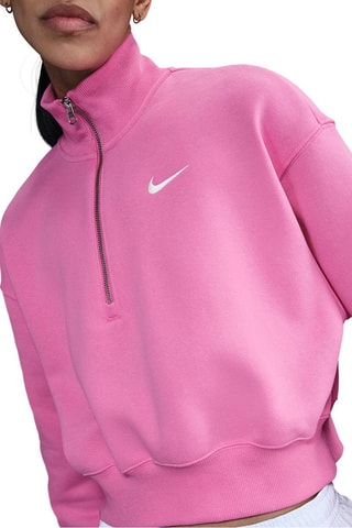 Sweat Phoenix Fleece - Rose et blanc