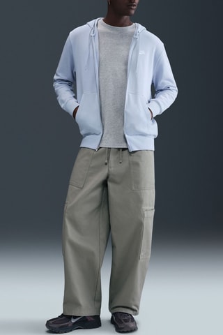 Sweat polaire Nike Club - Gris clair