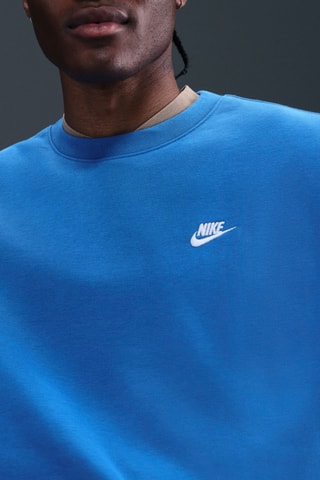 Sweat polaire Nike Club - Bleu roi