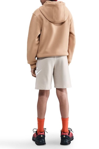 Sweat polaire à capuche Sportswear Club - Beige