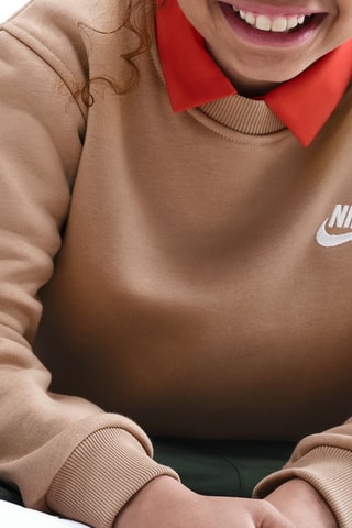 Sweat polaire Sportswear Club - Beige