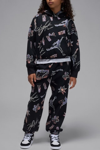 Sweat polaire à capuche 22 Throwback - Noir