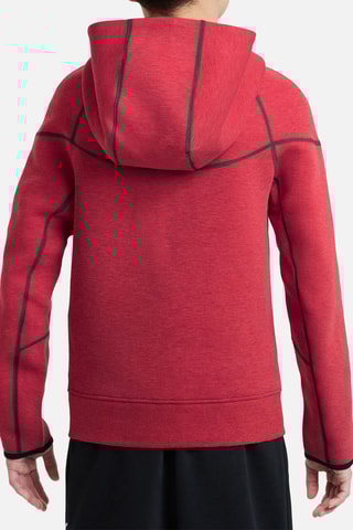 Sweat polaire à capuche B Nsw Tech - Rouge