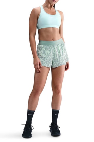 Short 2-en 1 taille haute - Turquoise