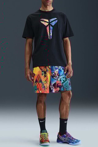 Short de basketball réversible Kobe Bryant - Bleu et orange