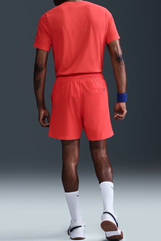 Short de tennis Heritage - Rouge