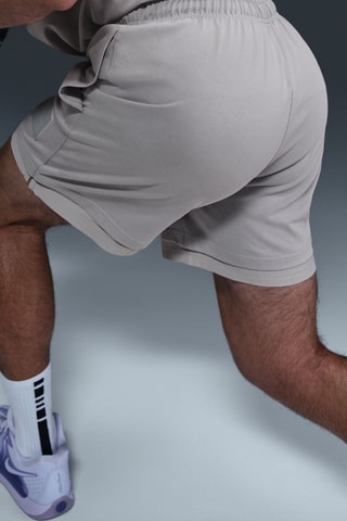 Short de basketball KD - Gris