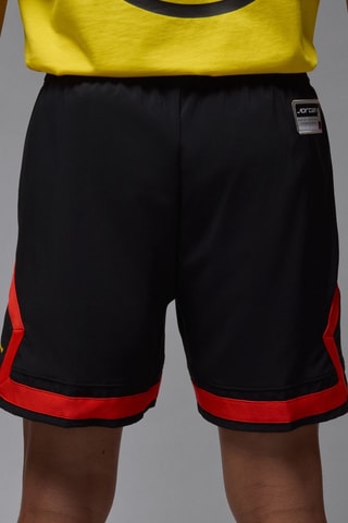 Short de basketball Quai 54 - Noir et rouge