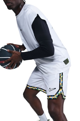 Short de basketball ADN Nike - Blanc