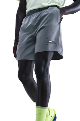 Short de running Nike Challenger - Gris clair