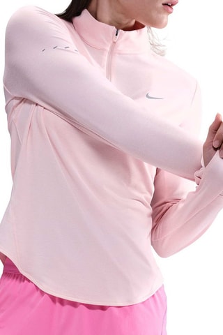 Short de running 2 en 1 Nike Swift - Rose poudré