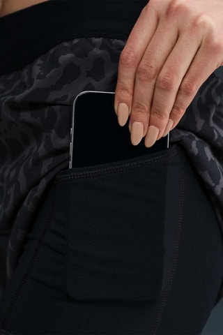 Short de running 2-en-1 Swift - Noir