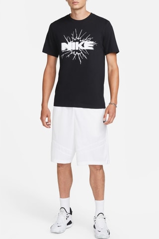 Short de basketball Icon - Blanc