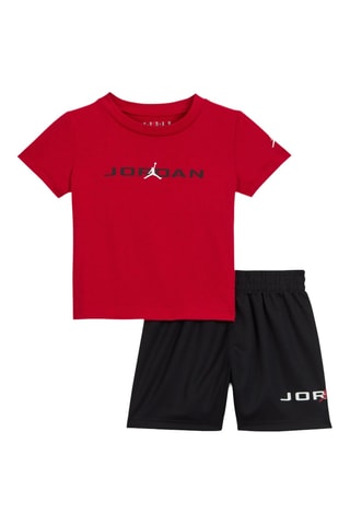 T-shirt et short Jordan - Rouge et noir