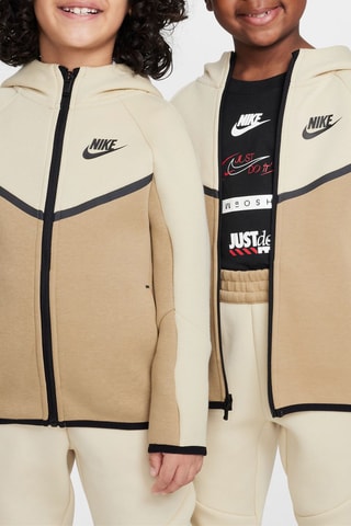 Sweat à capuche et pantalon polaire - Kaki et ivoire