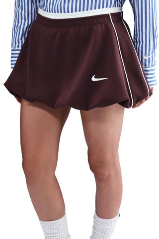 Jupe droite Bublle - Bordeaux