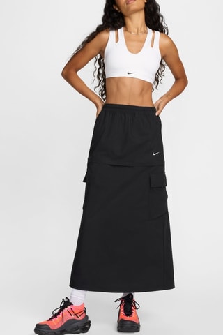 Jupe longue 2-en-1 Essential - Noir