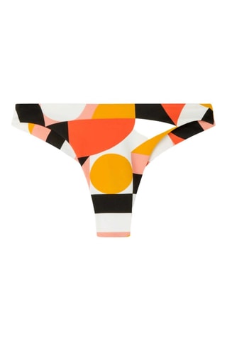 Slip bikini - Rosso e giallo