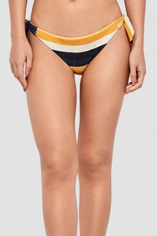 Slip bikini - Nero e giallo