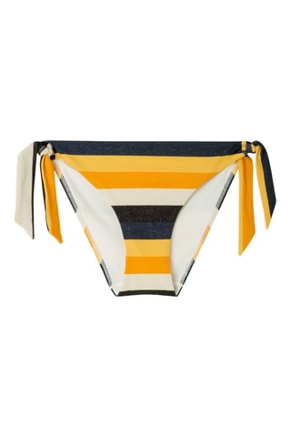 Slip bikini - Nero e giallo