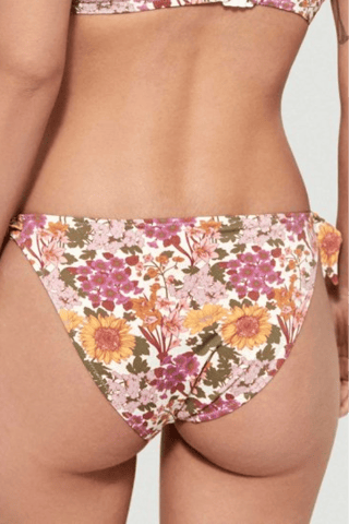 Slip bikini - Giallo e rosa