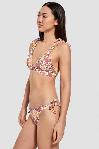 Slip bikini - Giallo e rosa
