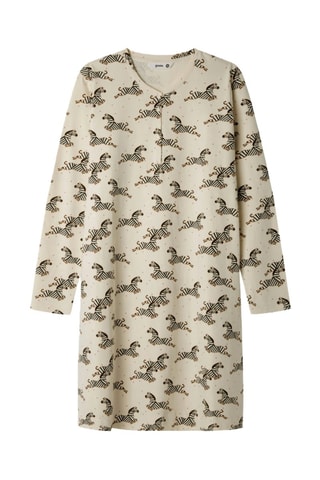 Camicia da notte - Bianco e nero