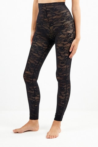 Leggings a vita alta Party Edition - Nero