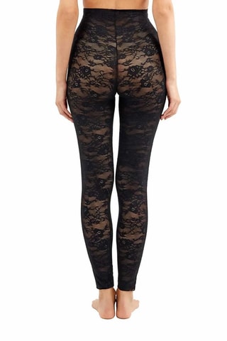 Leggings a vita alta Party Edition - Nero