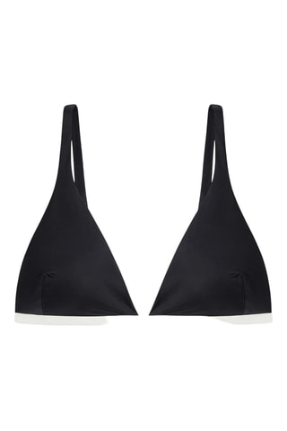 Reggiseno bikini con coppe Swim - Nero