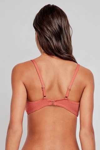 Reggiseno bikini con coppe Swim - Marrone