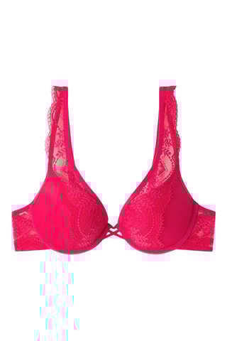 Reggiseno con coppe - Rosso