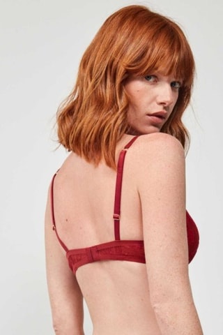 Reggiseno push-up - Rosso