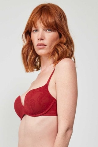 Reggiseno push-up - Rosso