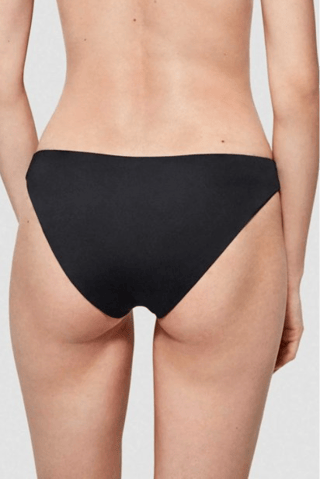 Slip bikini double face - Bianco e nero
