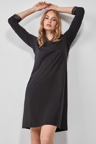 Camicia da notte - Nero