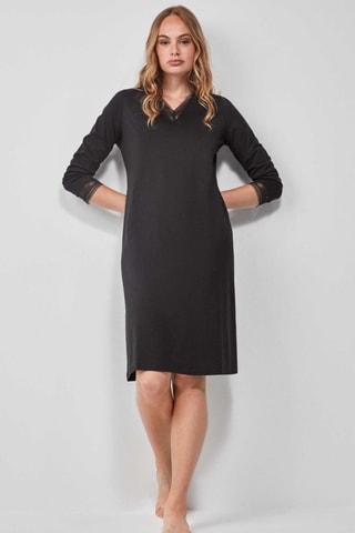 Camicia da notte - Nero