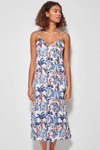 Babydoll - Blu e arancione