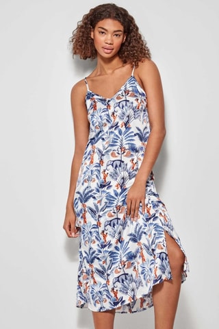 Babydoll - Blu e arancione