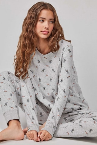 Pigiama Bugs Bunny - Grigio