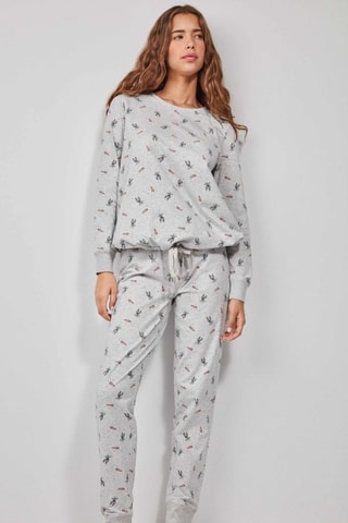 Pigiama Bugs Bunny - Grigio