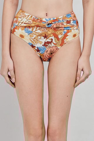 Slip bikini a vita alta Swim - Multicolore