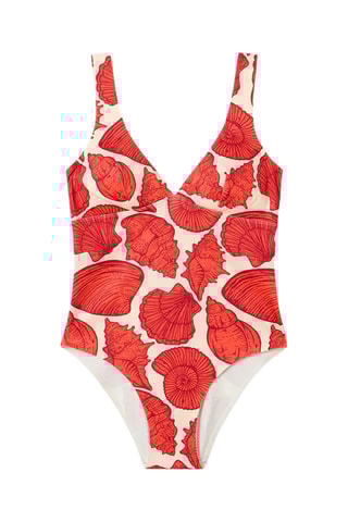 Costume intero con coppe Swim - Multicolore