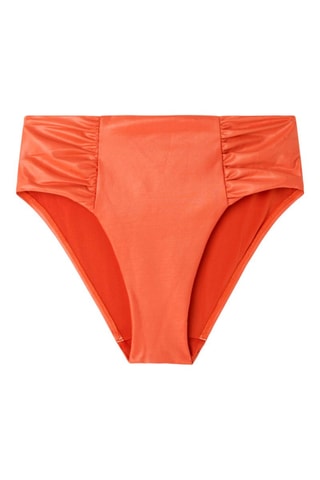 Slip bikini a vita alta - Arancione