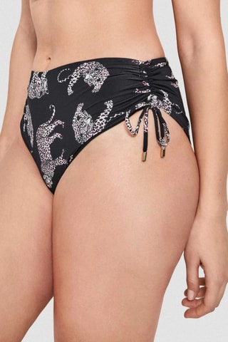 Slip bikini - Bianco e nero