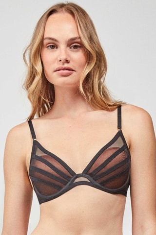 Reggiseno con coppe - Nero