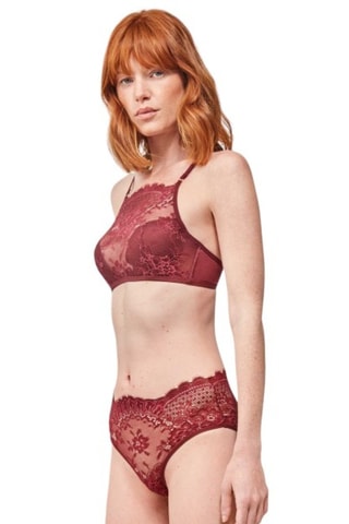 Slip a vita alta - Rosso