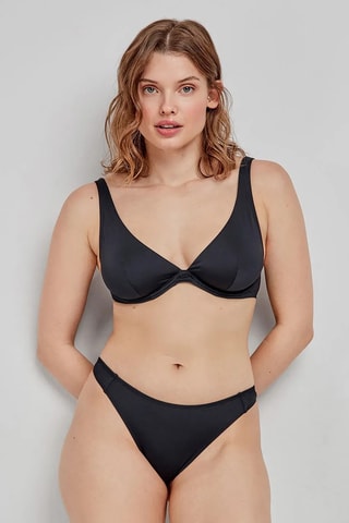 Reggiseno bikini con coppe Swim - Nero