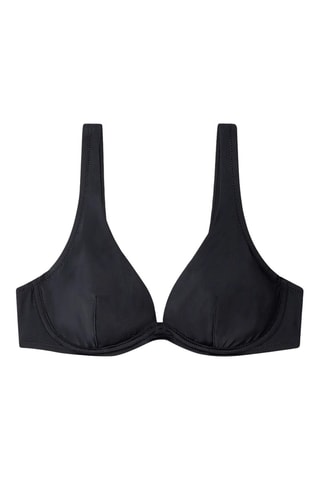 Reggiseno bikini con coppe Swim - Nero